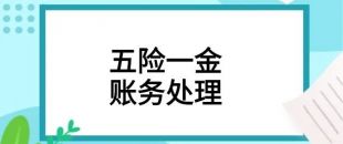 會計(jì)如何處理單位和個人繳納的“五險一金”財(cái)稅問題